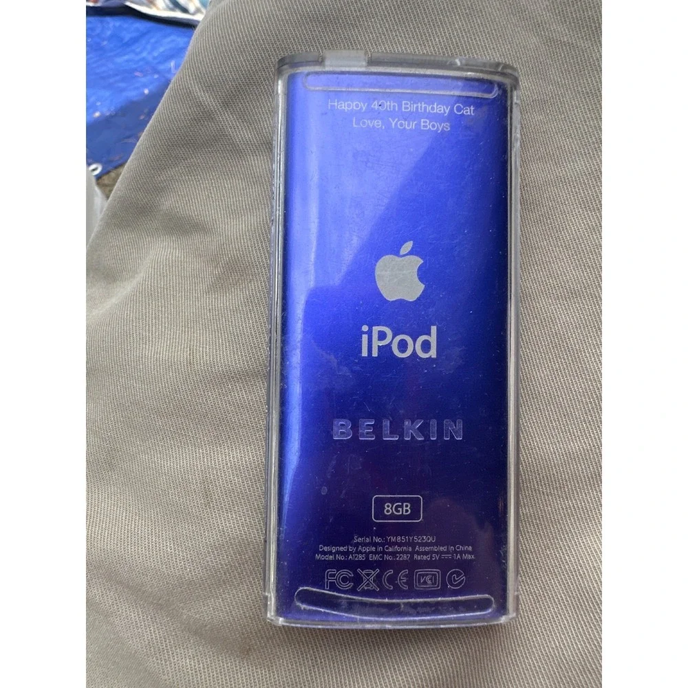 Apple iPod Nano 4th Gen 8GB Purple A1285 Digital Media Player Parts Repair